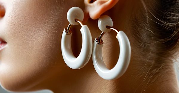 Boucles d'oreilles en céramique : élégance et éco-responsabilité