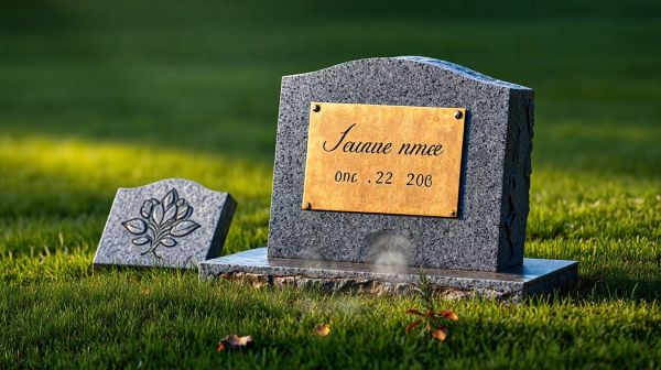 Les meilleures plaques funéraires personnalisées pour un hommage inoubliable